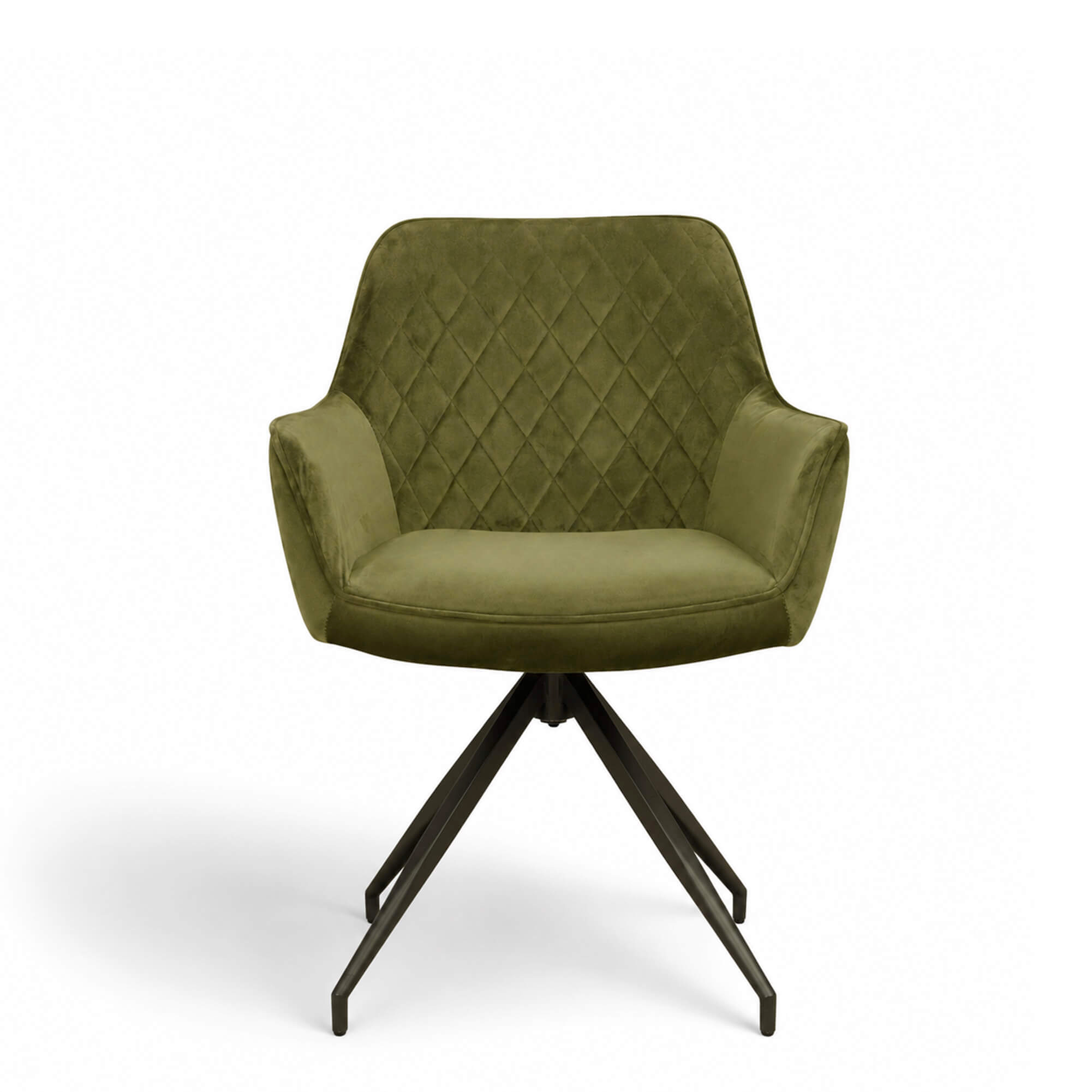 Gastronomiestuehle Polsterstuehle mit Armlehne Lenoro Quartz-503 Velour - Frontal