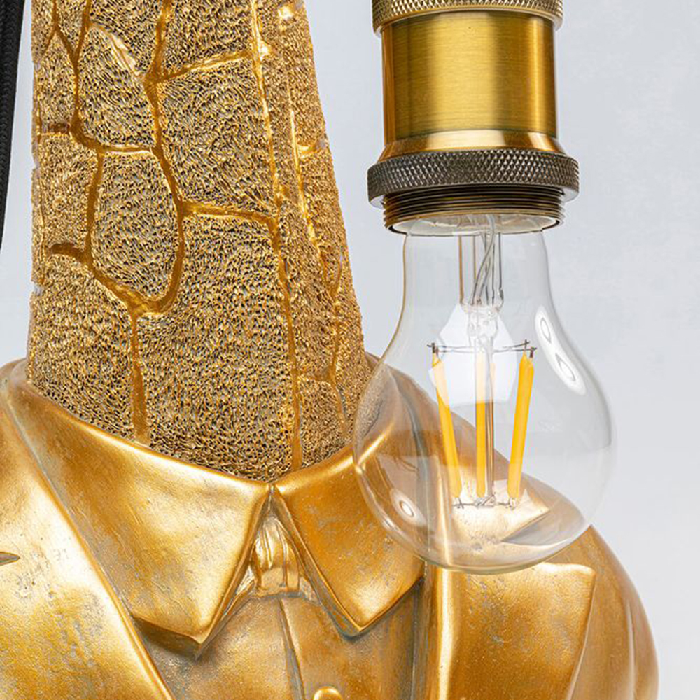 Tischleuchte Animal Giraffe Gold 50cm