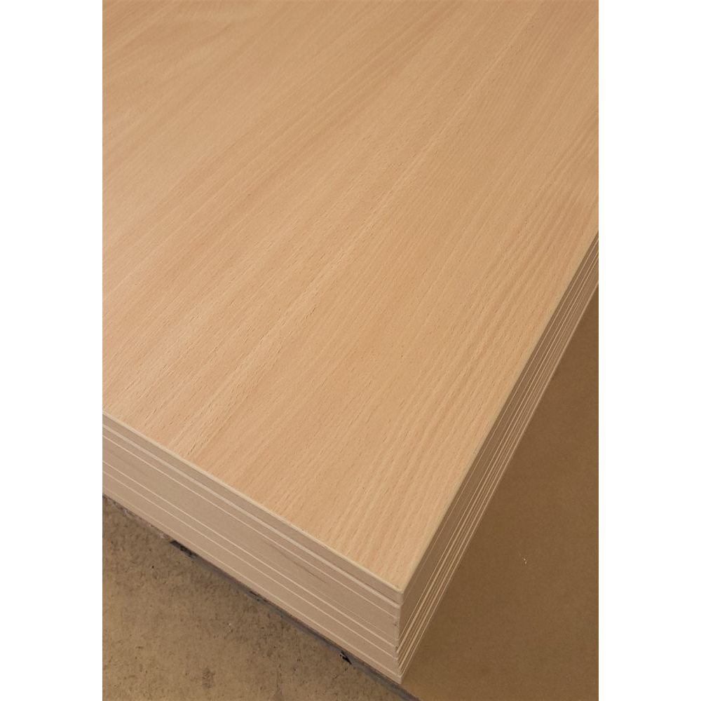 Melaminharz Tischplatte 25mm 80x80cm Buche natur   Sonderposten