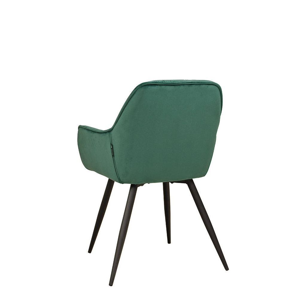 Polsterstuhl Ginger Dark Green
