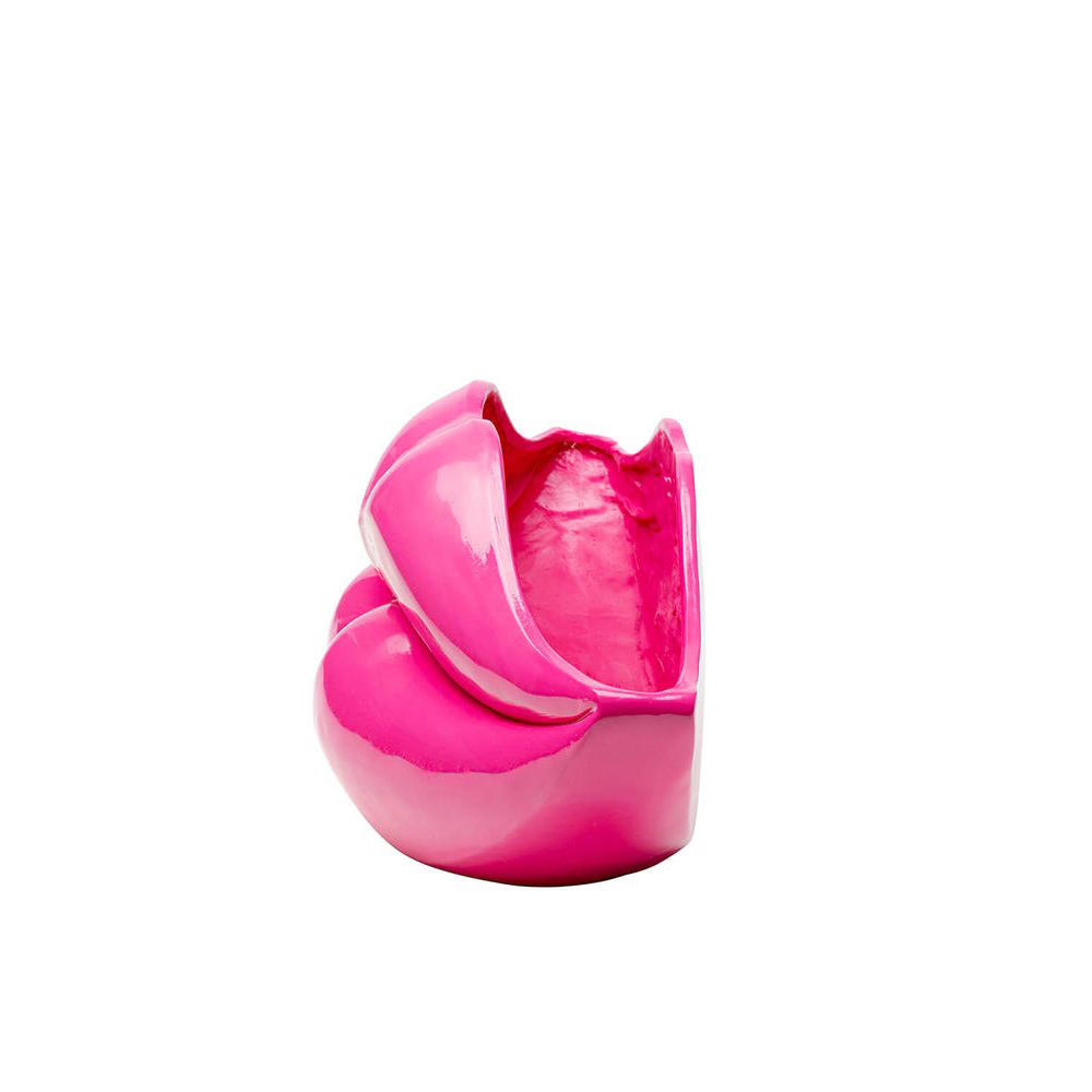 Vase Lips Pink 28cm