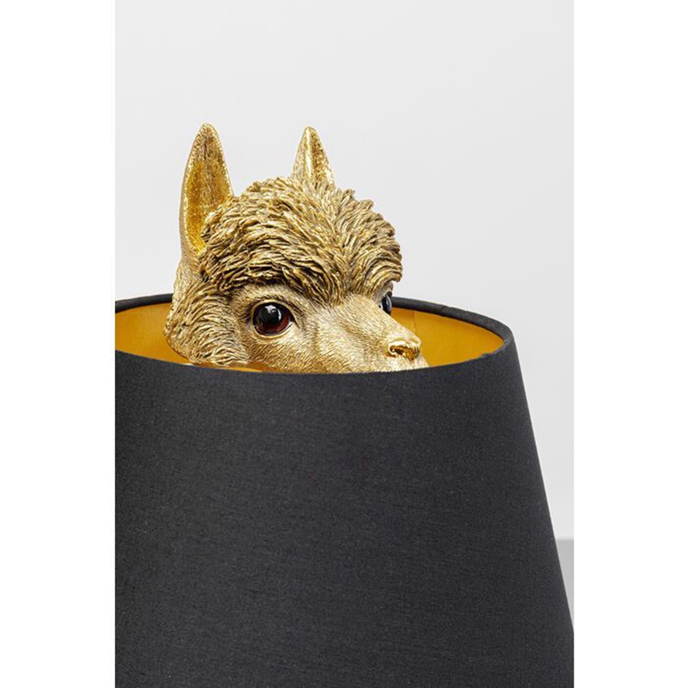 Tischleuchte Alpaca Gold 59cm