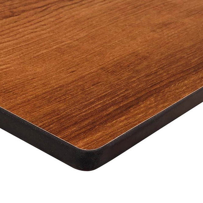 HPL Compact Natural Teak Tischplatte