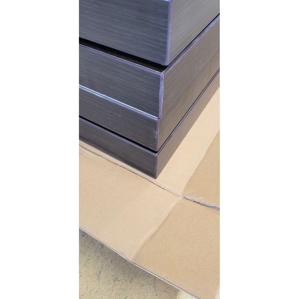 Tischplatte Melaminharz 50mm 130x100cm Wenge   Sonderposten