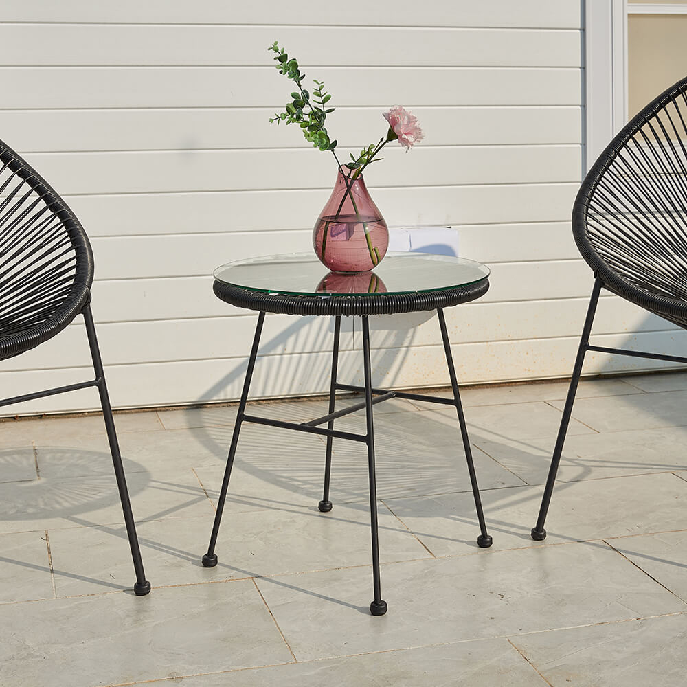 Acapola Tisch Black