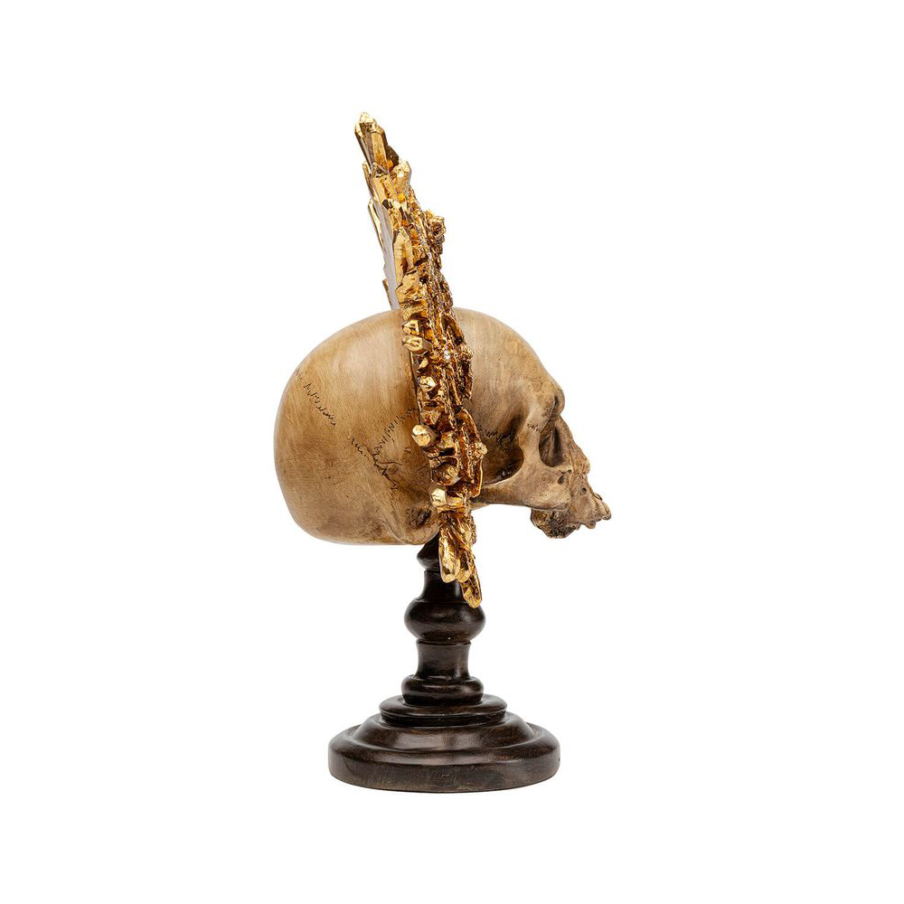 Deko Objekt King Skull 42cm