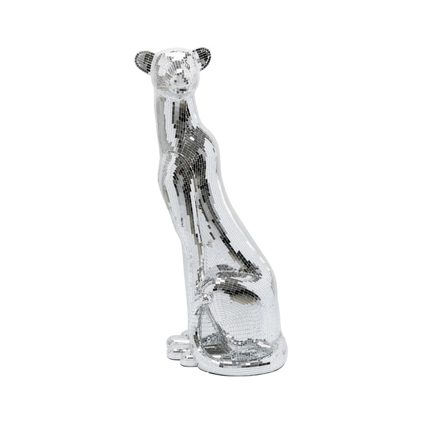 Deko Figur Mosaik Welcome Panther Rechts XL 150cm