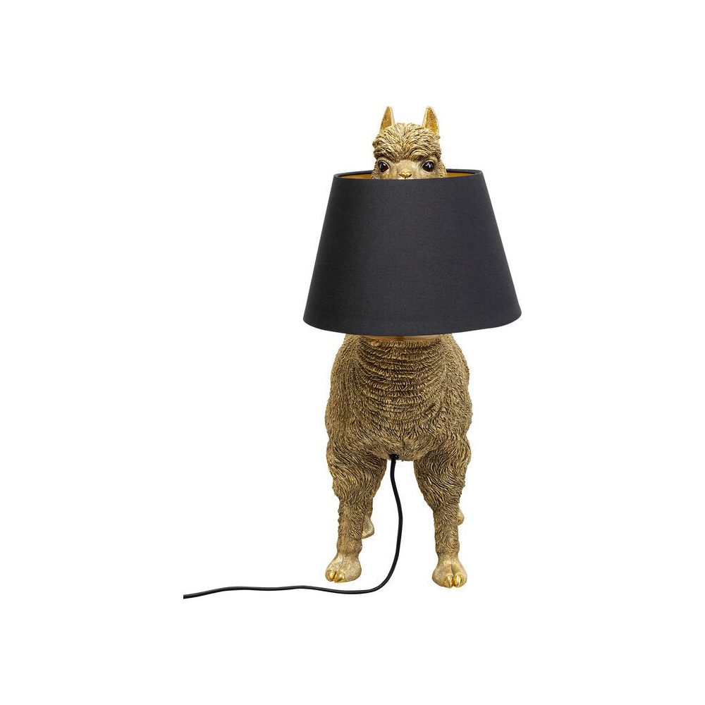 Tischleuchte Alpaca Gold 59cm