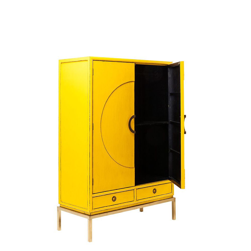 Kleiderschrank Disk Yellow