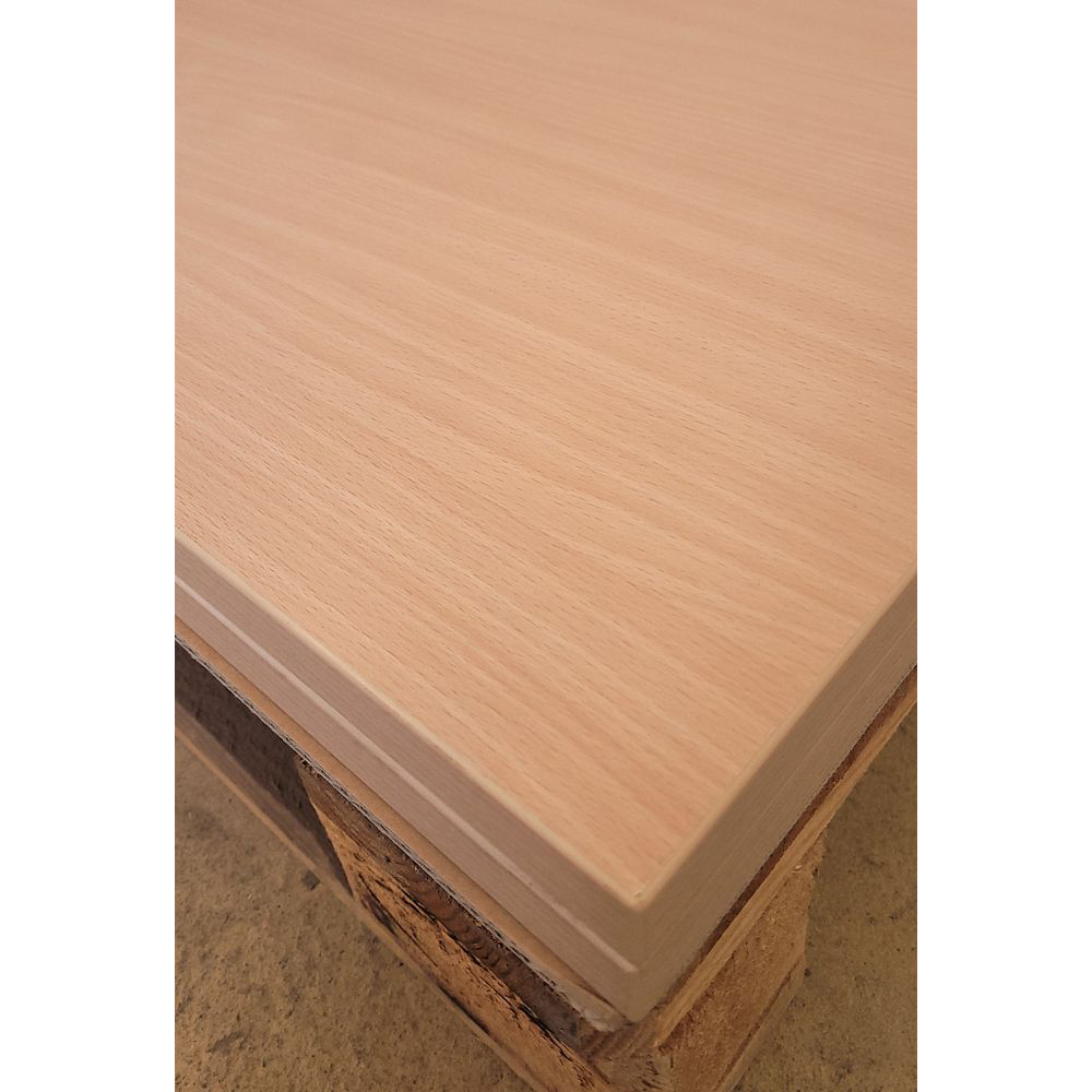 Melaminharz Tischplatte 25mm 140x80cm Buche natur   Sonderposten