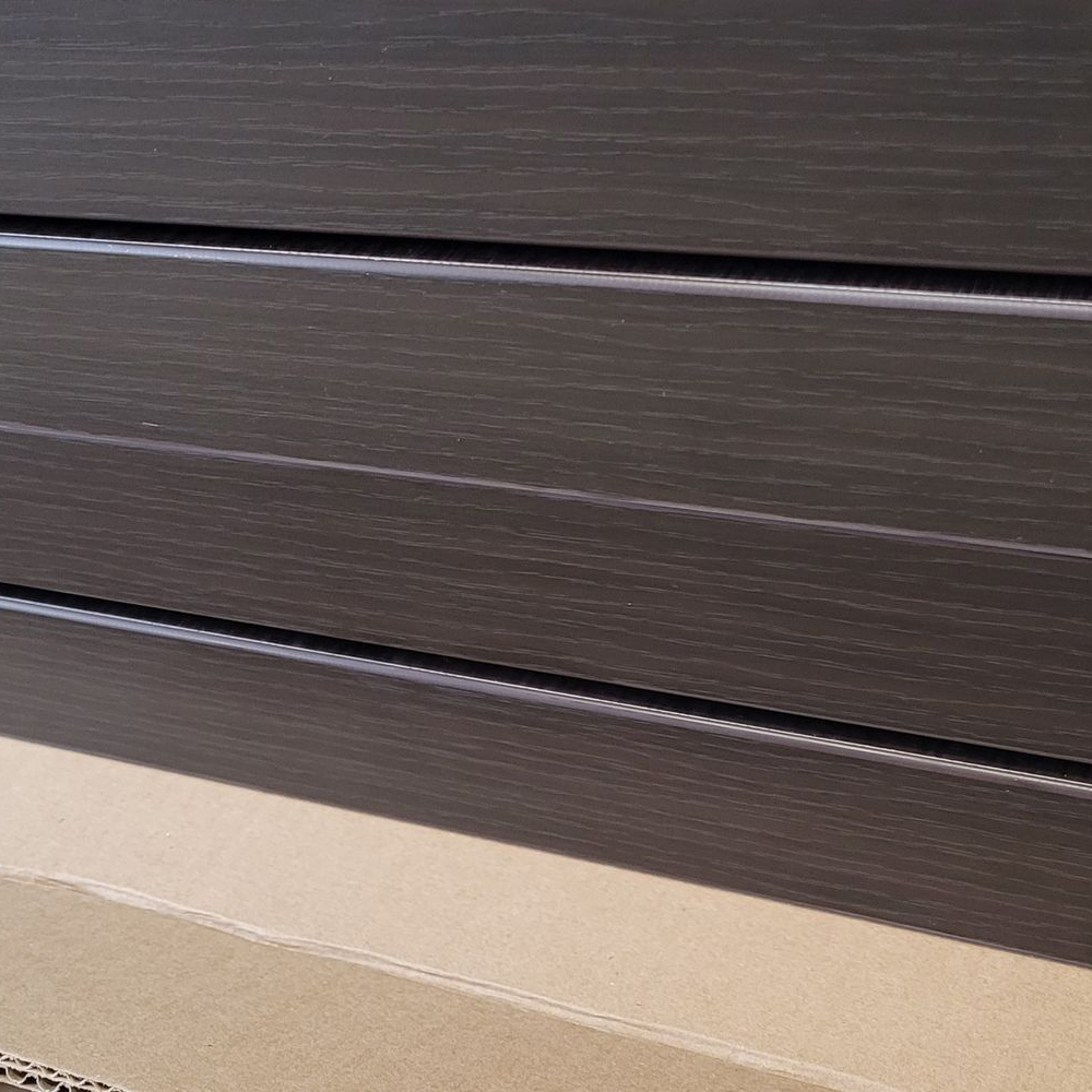 Tischplatte Melaminharz 50mm 130x100cm Wenge   Sonderposten
