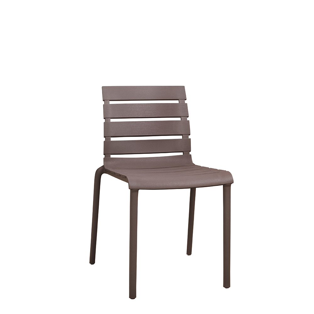 Kunststoffstuhl FOMA 1816 Taupe