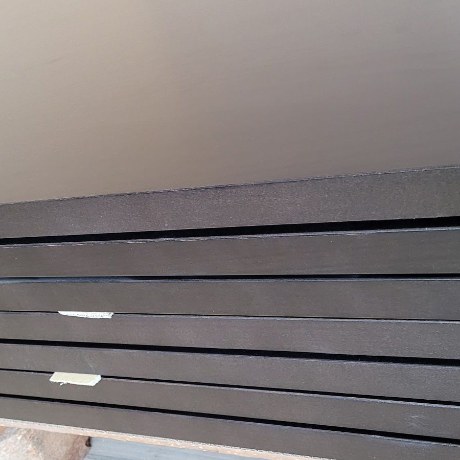 Tischplatte Echtholzfurnier 30 mm 120x80 Wenge   Sonderposten