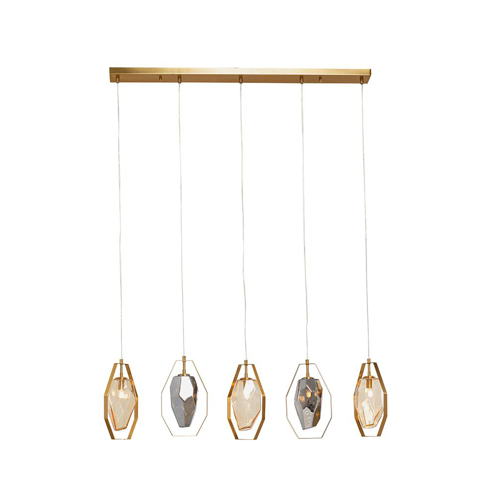 Hängeleuchte Diamond Fever Dining Brass 110cm