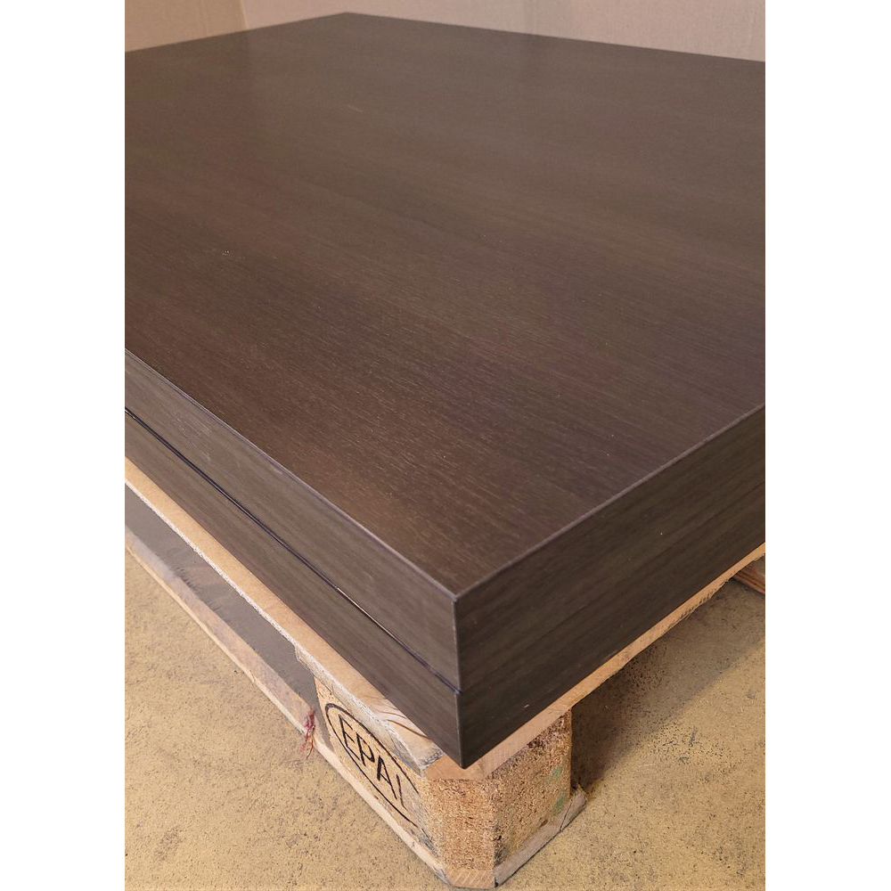 Melaminharz Tischplatte 50mm 120x80cm Wenge   Sonderposten