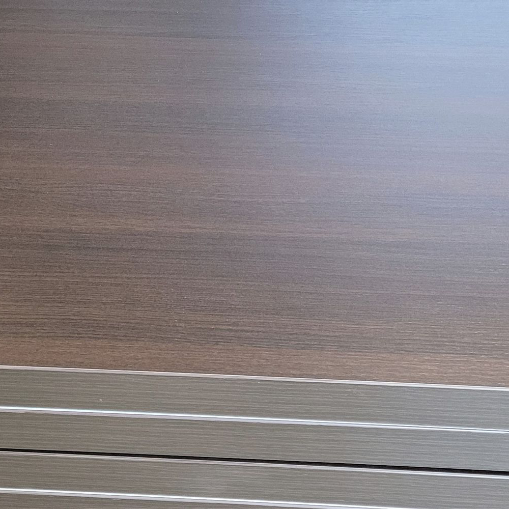 Tischplatte Melaminharz 50mm 130x100cm Wenge   Sonderposten