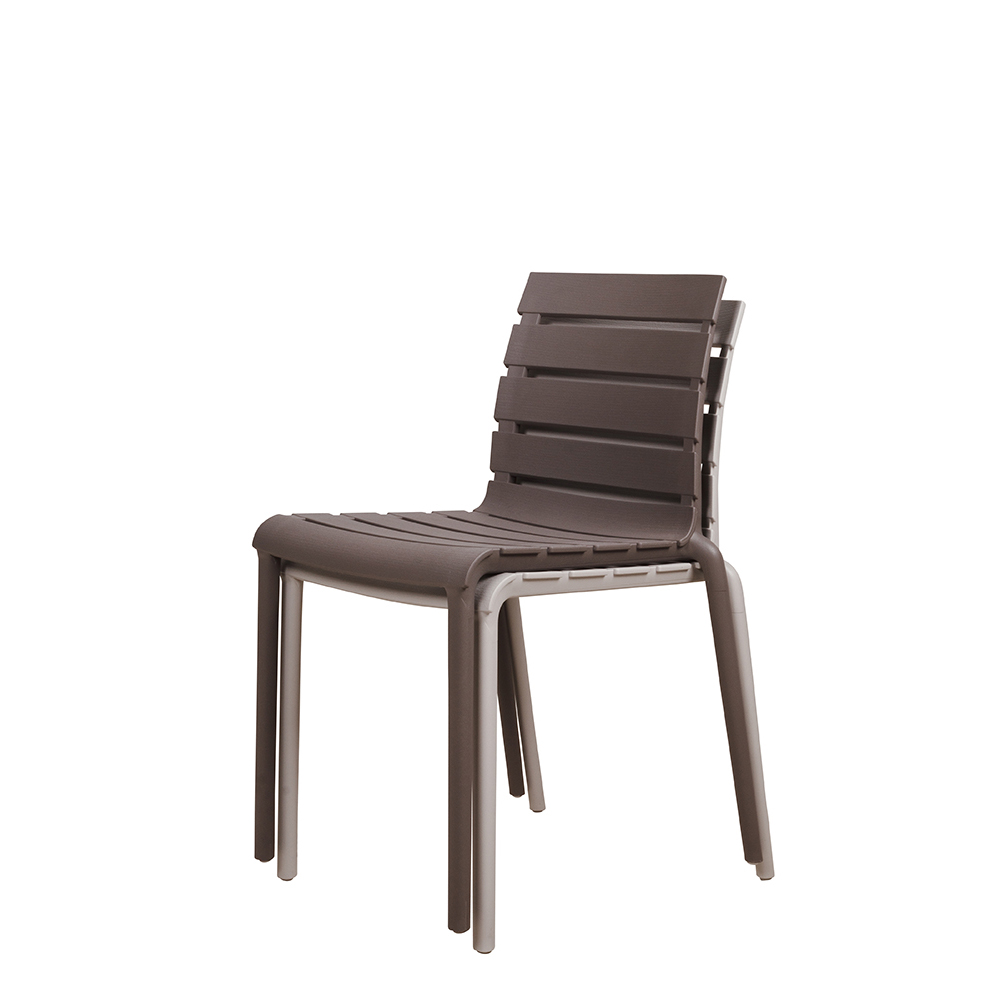 Kunststoffstuhl FOMA 1816 Light Grey