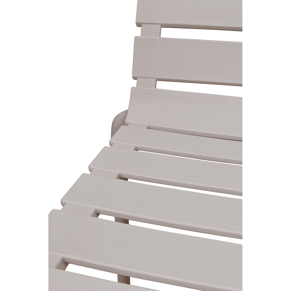 Kunststoffstuhl FOMA 1816 Light Grey