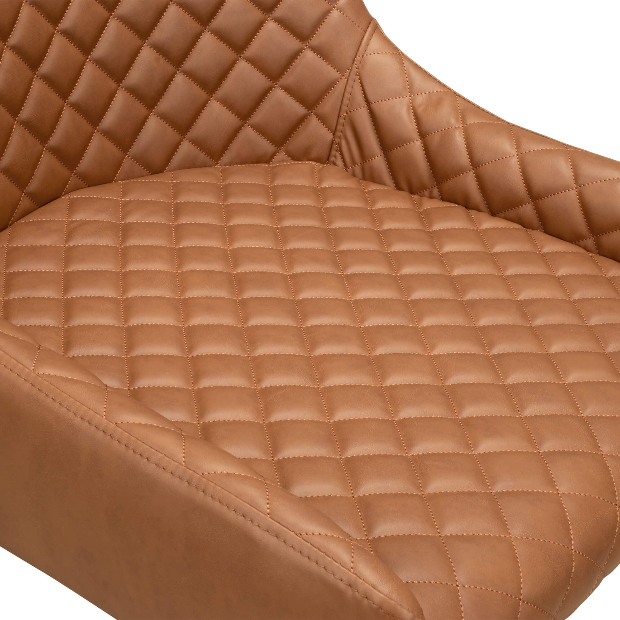 Outdoorstuhl mit Geflecht Sorano brown - Sitzflaeche Detail