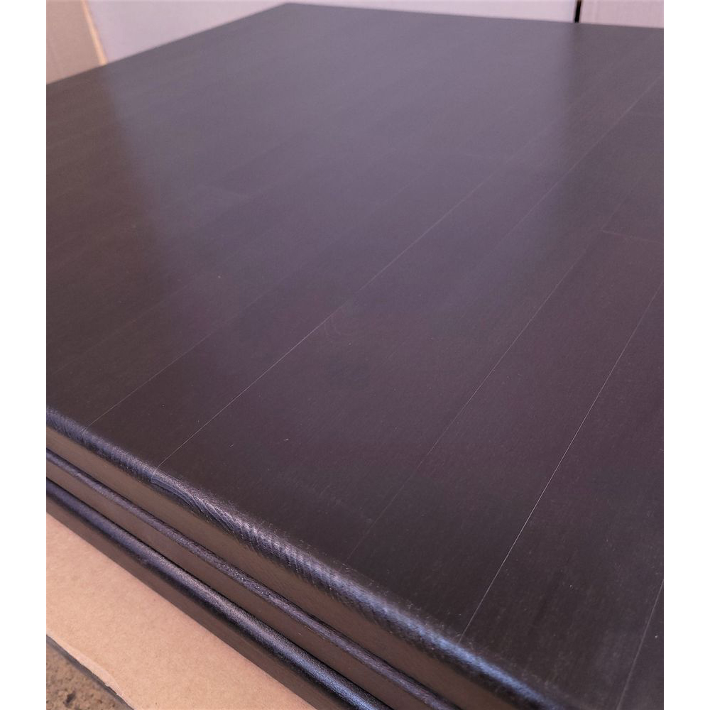 Massivholz Tischplatte 30mm 70x70cm Wenge   Sonderposten