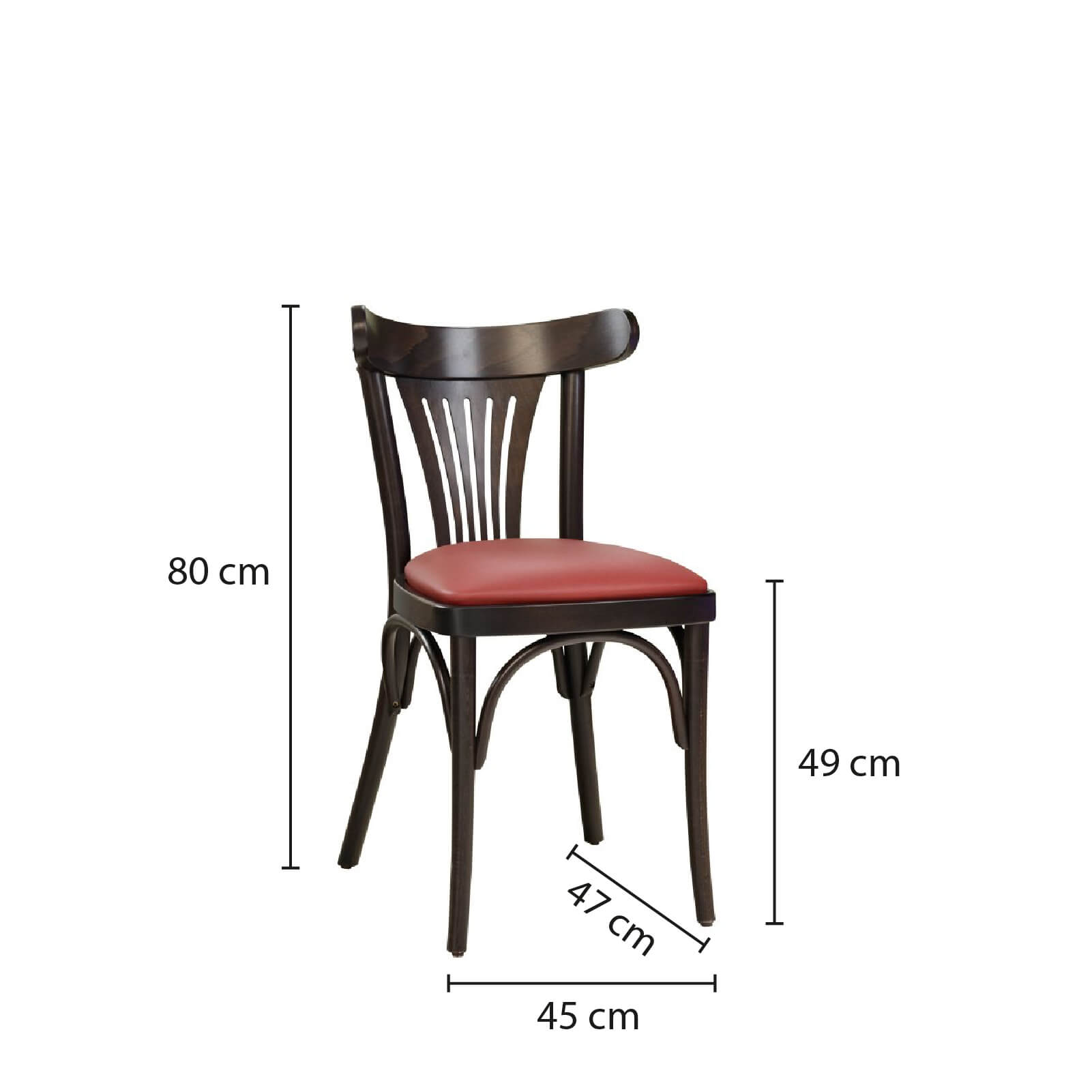 Bugholzstuhl Bistro 170 P