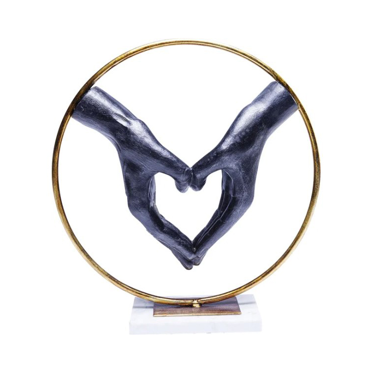 Heart Hand symbolträchtiges Deko Objekt