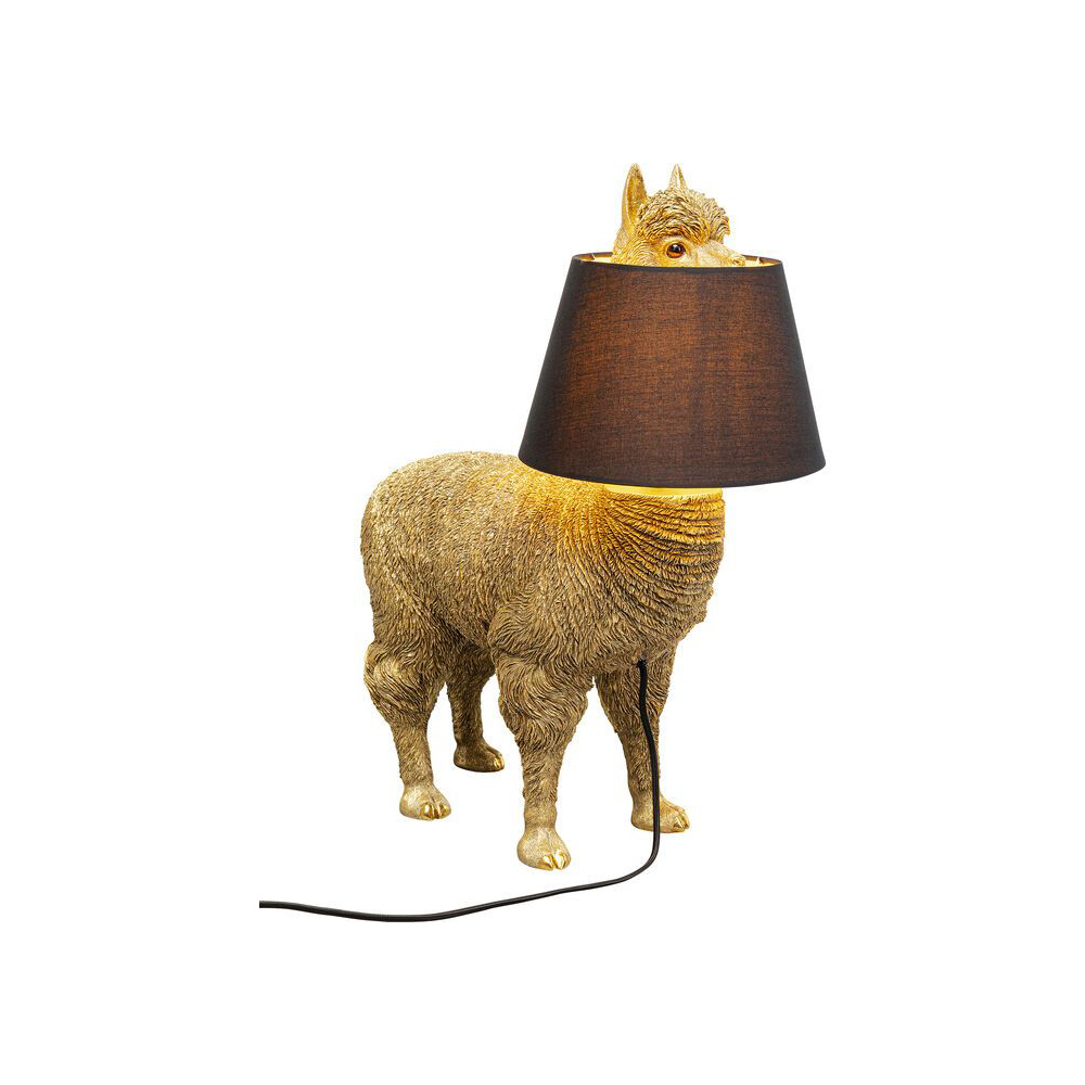 Tischleuchte Alpaca Gold 59cm