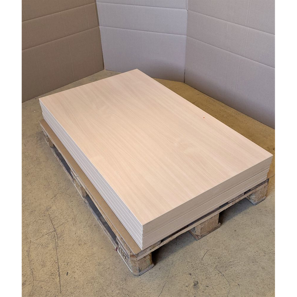 Melaminharz Tischplatte 25mm 120x70cm Buche natur   Sonderposten