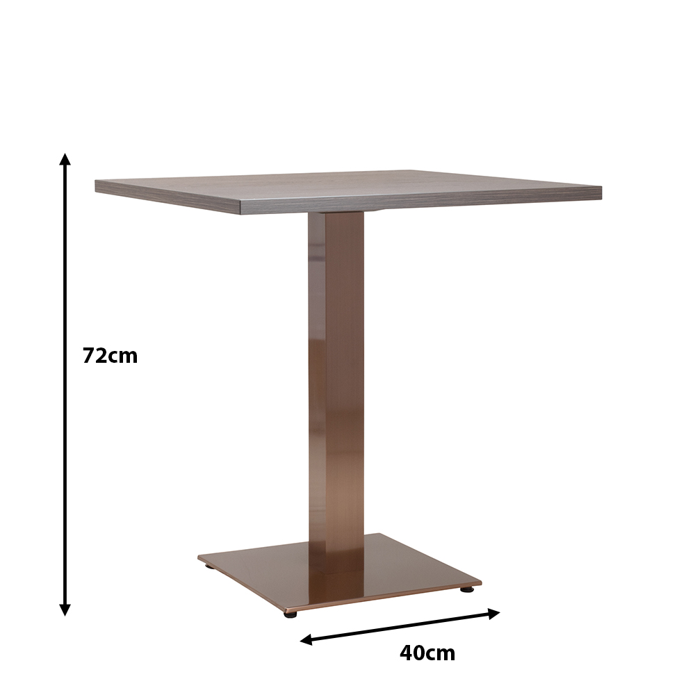 Tischgestell Marino TGF Copper 404 Ma?e
