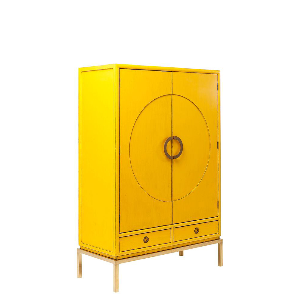 Kleiderschrank Disk Yellow