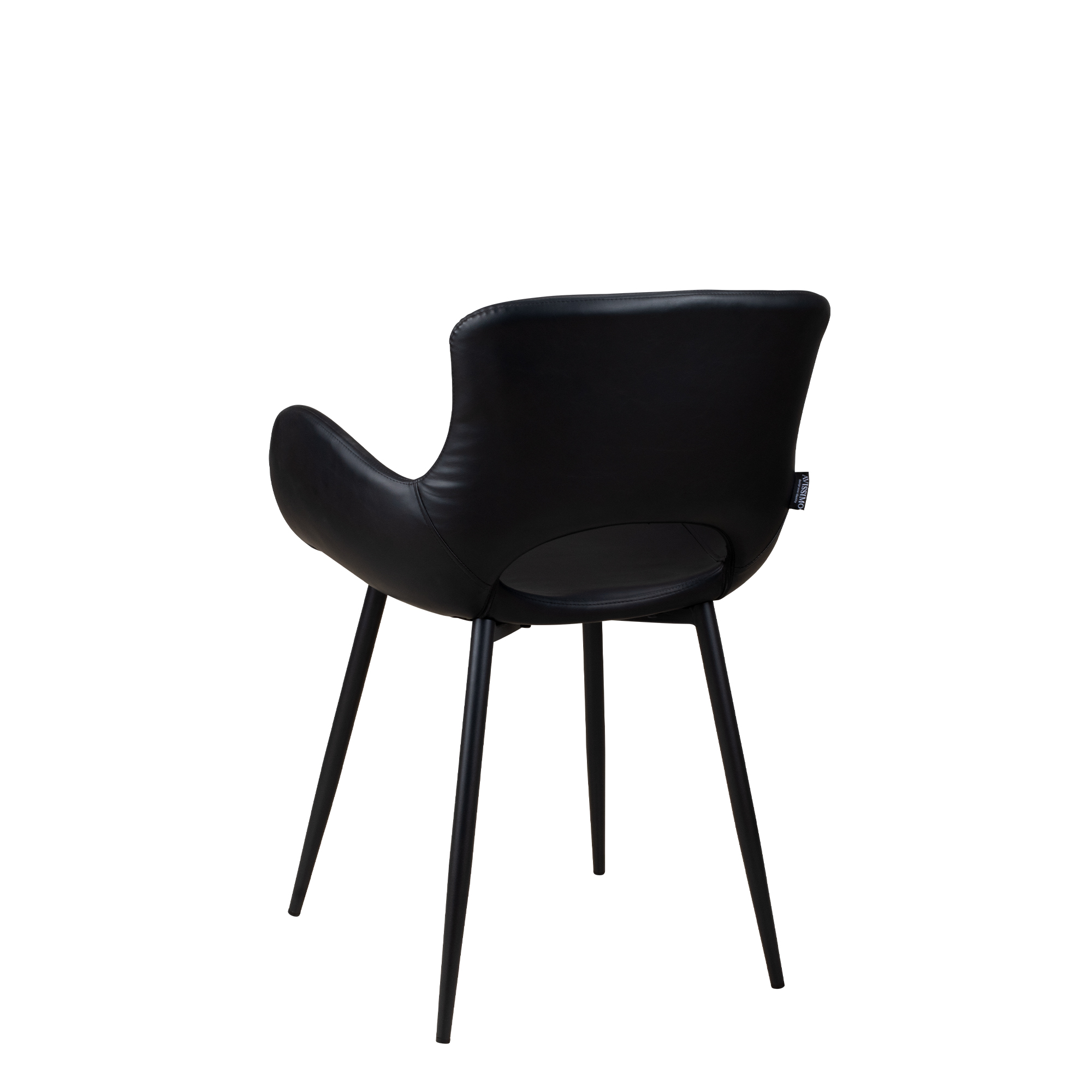 Polsterstuhl Alero Antique Black