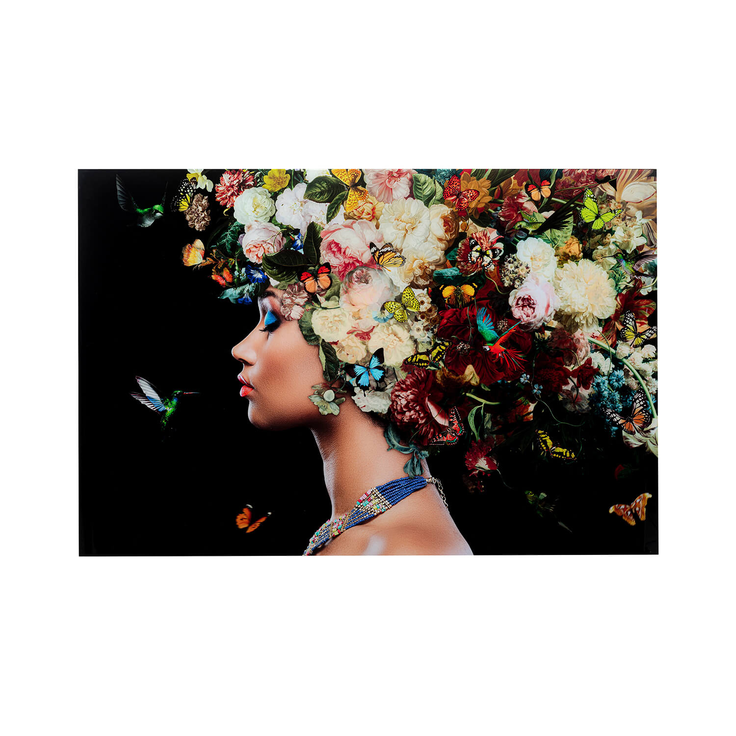 Glasbild Bunch of Flowers 150 x 100 cm