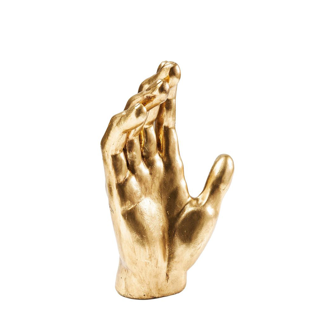 Deko Objekt Mano Gold 35cm