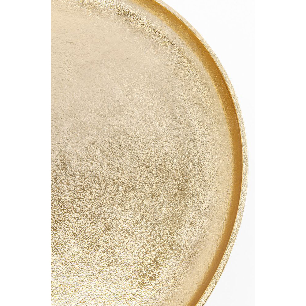 Beistelltisch Plateau Uno Brass Ø45cm