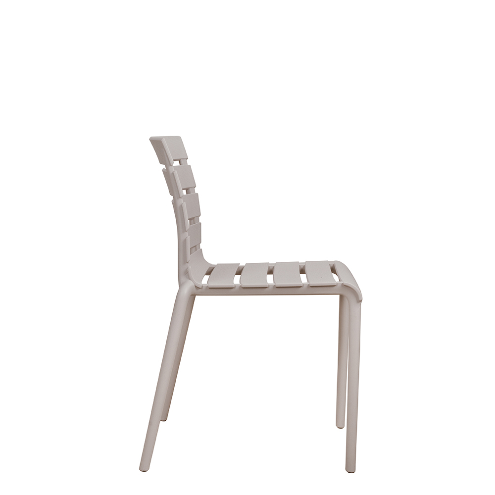 Kunststoffstuhl FOMA 1816 Light Grey