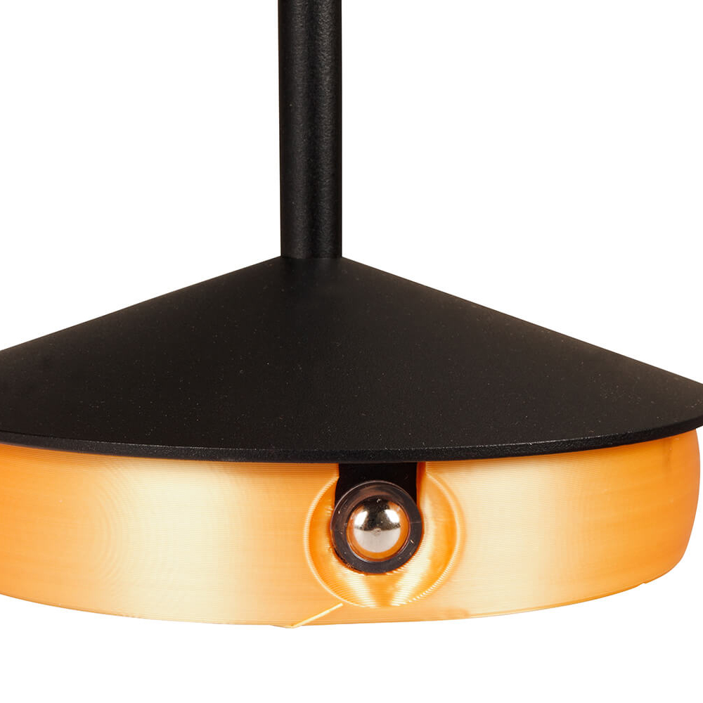 Majah Orange Outdoor Tischleuchte