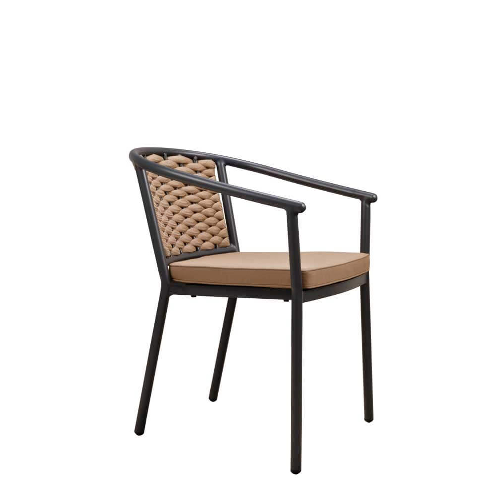 Outdoorstuhl Nea Caramel