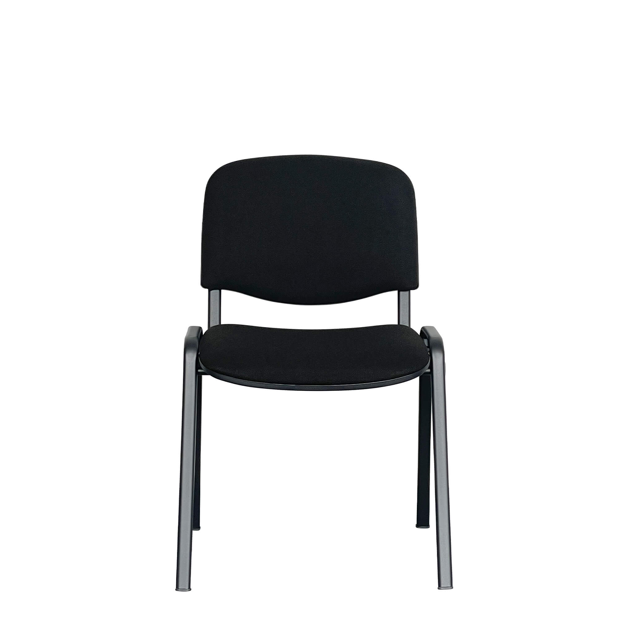Stapelstuhl ISO P Schwarz Schwarz