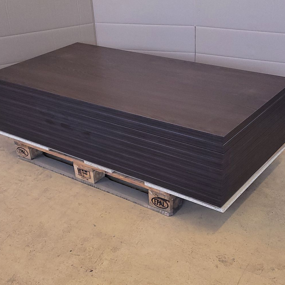 HPL Tischplatte 40mm 160x80cm Wenge   Sonderposten