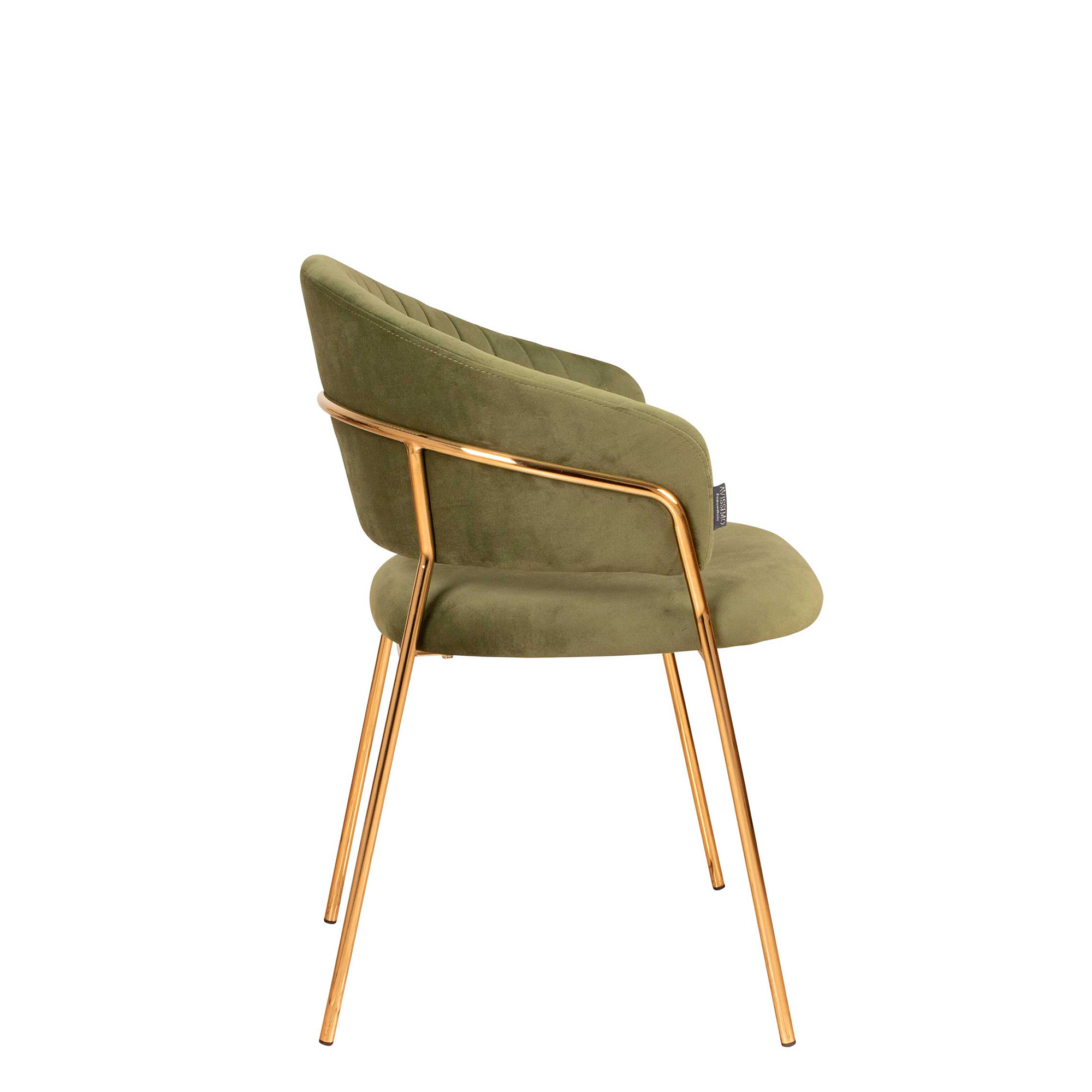 Polsterstuhl Mijas Gold Quartz 503