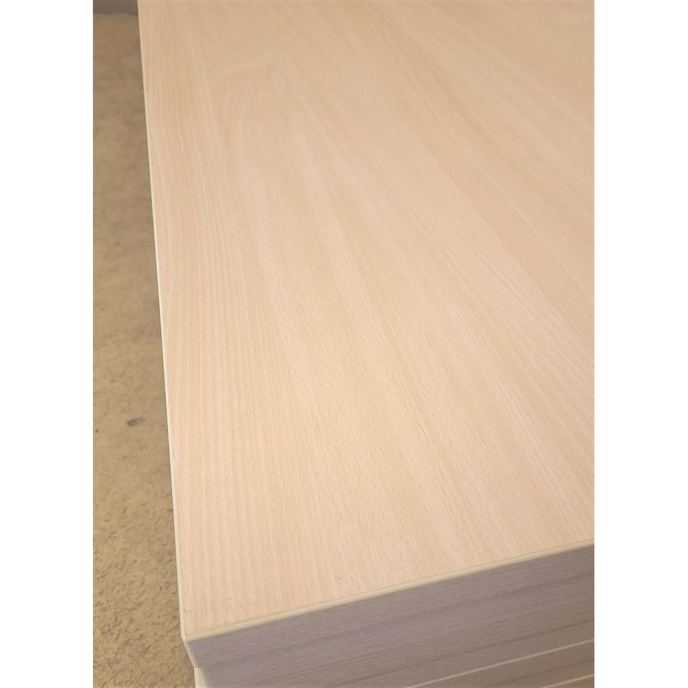 Melaminharz Tischplatte 25mm 160x80cm Buche natur   Sonderposten