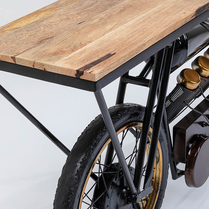 Konsole Motorbike Schwarz