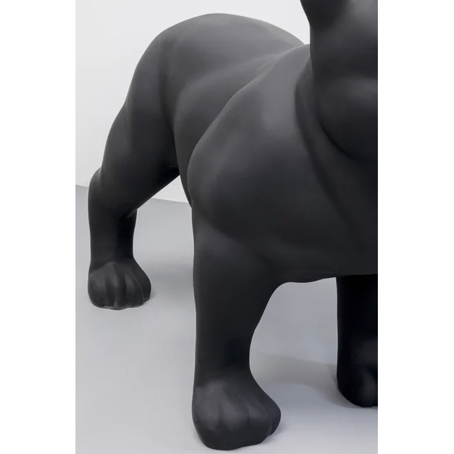 Deko Figur Toto Teen Schwarz Matt 90cm
