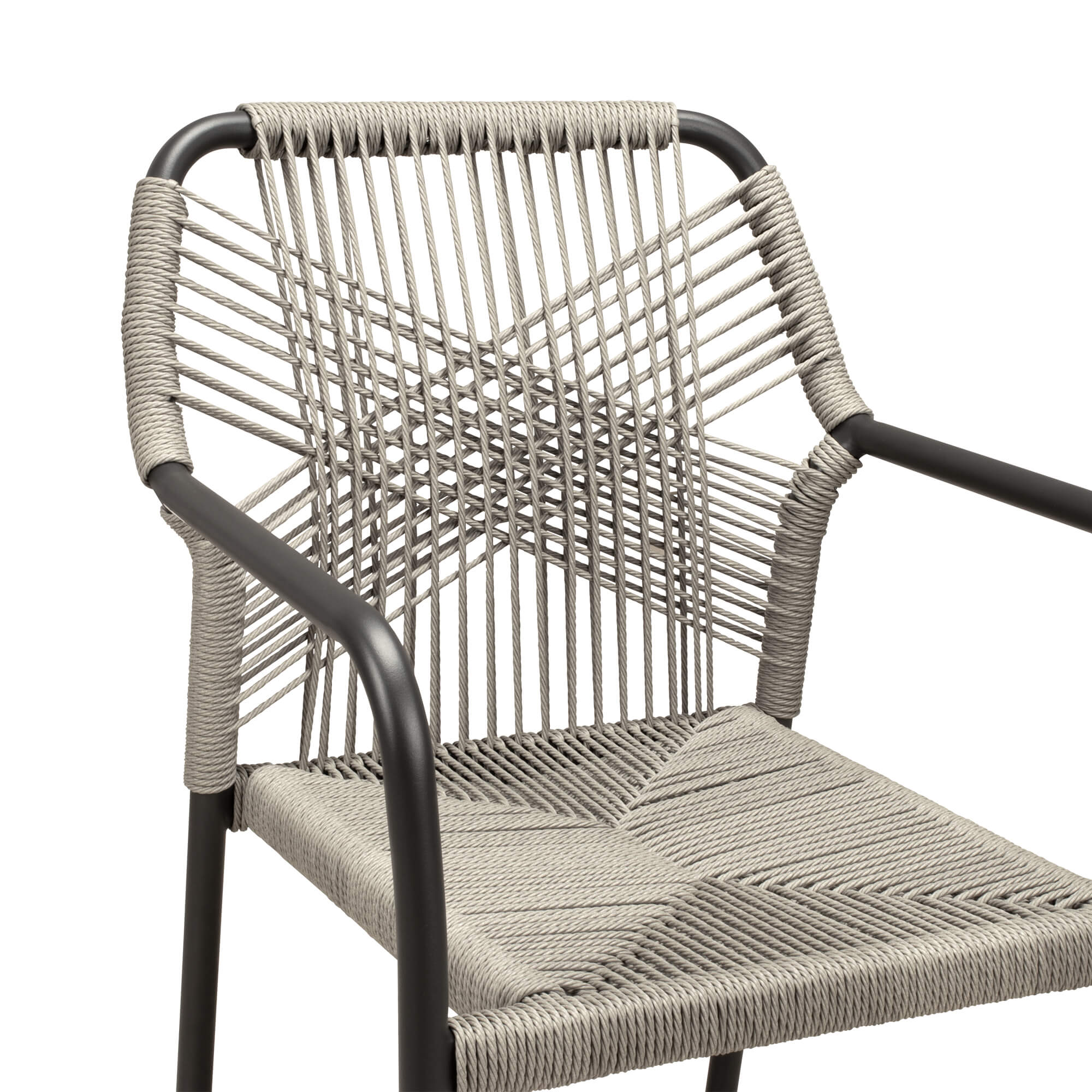 Outdoorstuhl Lagunas Silvergrey  – Sitzschale
