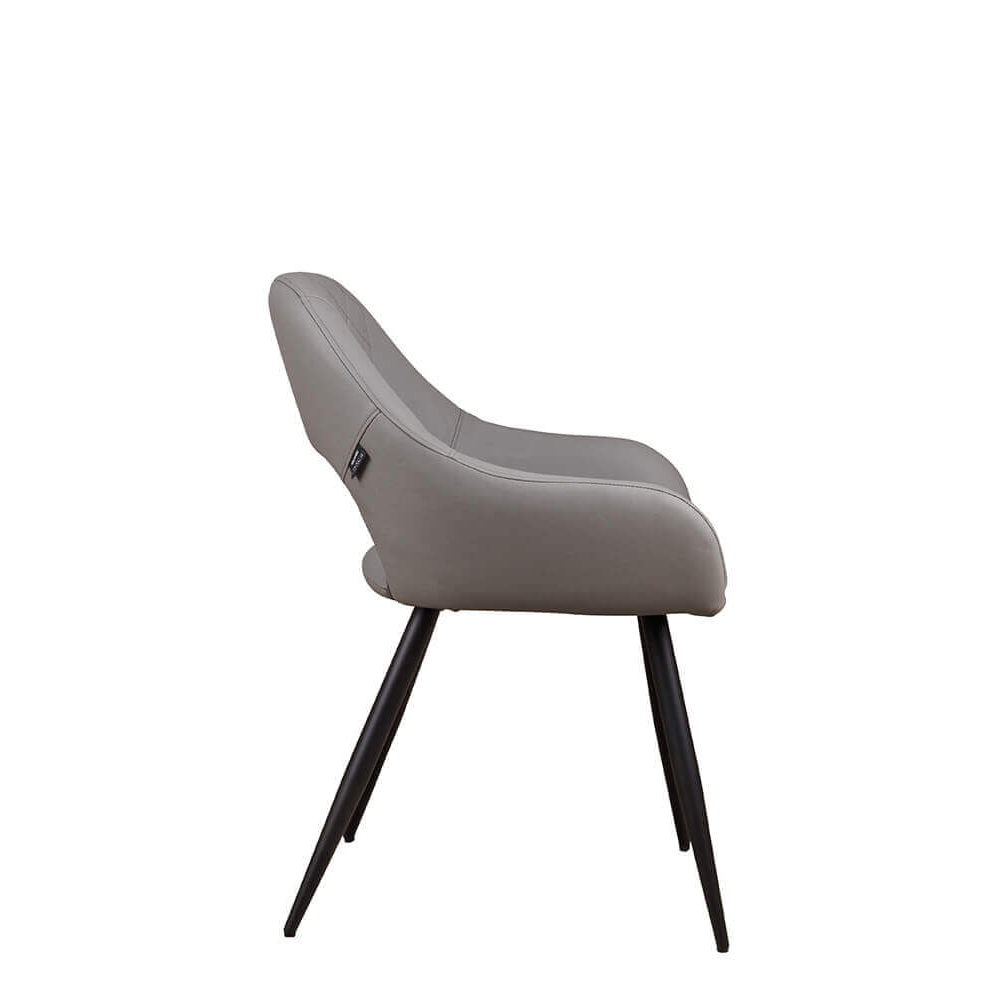 Polsterstuhl Floro Ash