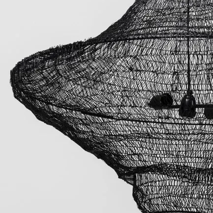 Hängeleuchte Cocoon Schwarz Ø89cm