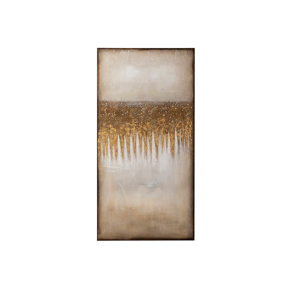 Acrylbild Abstract Fields 100 x 200 cm