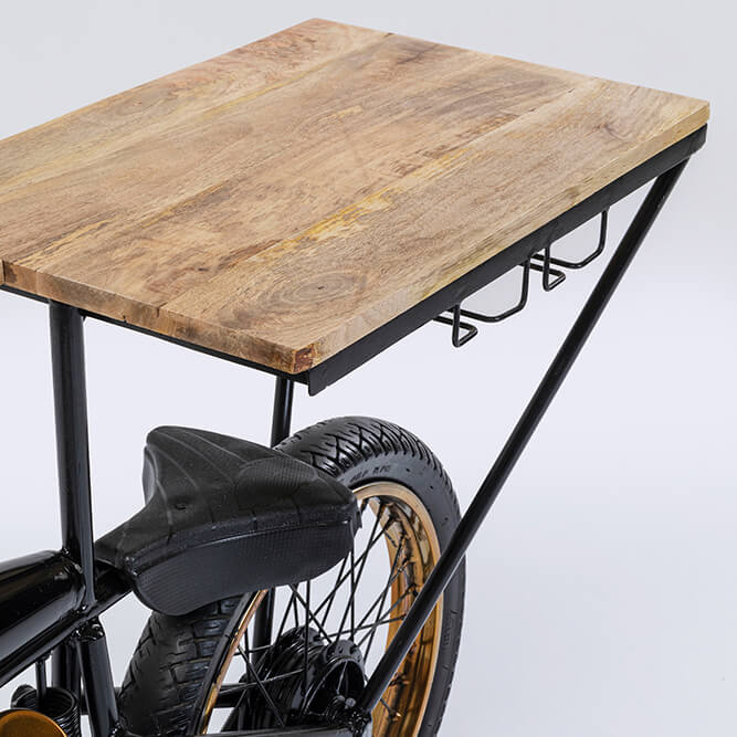 Konsole Motorbike Schwarz