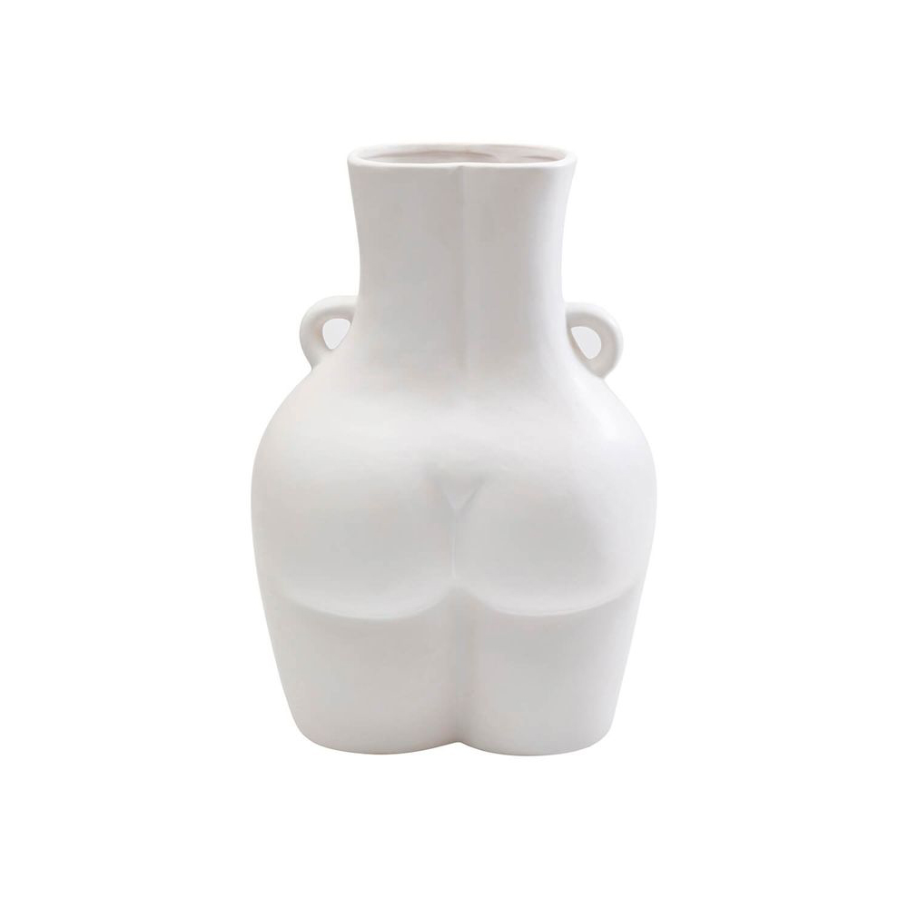 Vase Donna Weiß 40cm