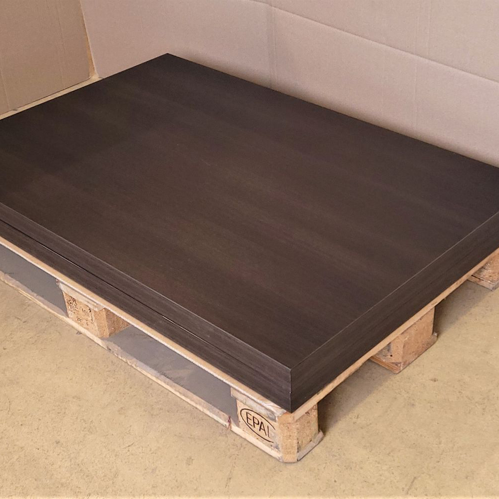 Melaminharz Tischplatte 50mm 120x80cm Wenge   Sonderposten